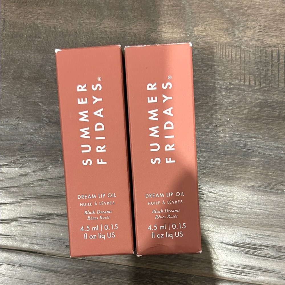 2XSummer Fridays Dream Lip Oil in Blush Dreams